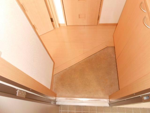 メゾンボヌールＢ館の玄関