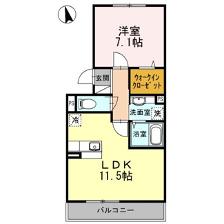 【間取り】 | パルコートⅡ
