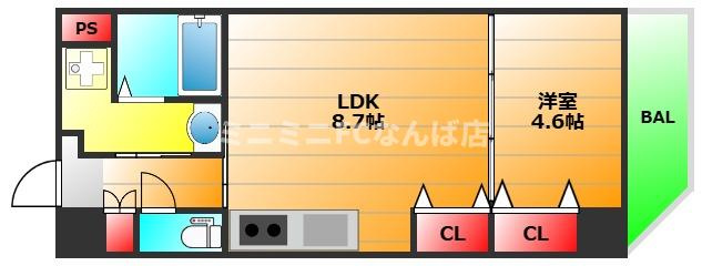 ラ・ジェラータの間取り|現状有姿