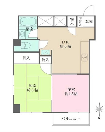 古川ビルの間取り