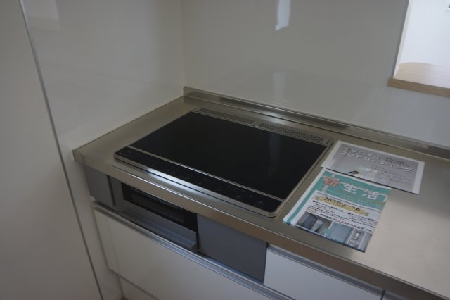 出雲市大津町　新築建売住宅　4棟現場　④号地のキッチン