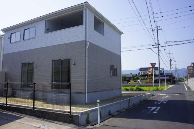 出雲市大津町　新築建売住宅　4棟現場　④号地の外観