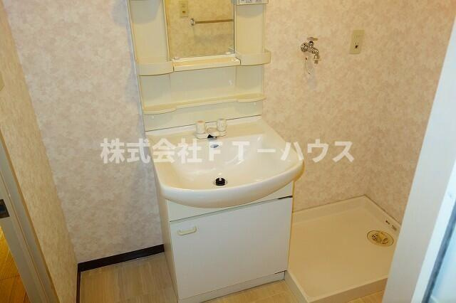 ハイムスズキの洗面所