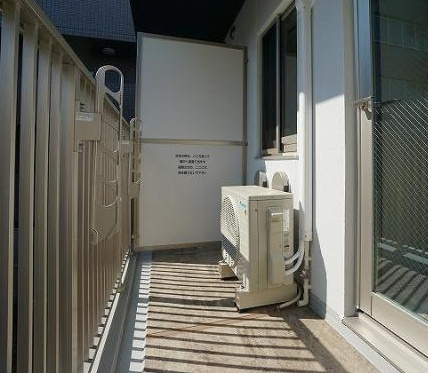 ALTERNA住吉のバルコニー