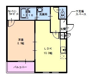 【間取り】 | ラ・フェスタ池尻