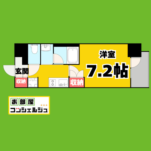 ザ・ライオンズフォーシア今池の間取り