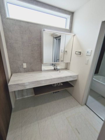 新築戸建 の独立洗面台