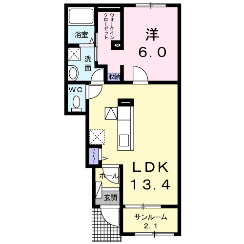 響　（ひびき）の間取り