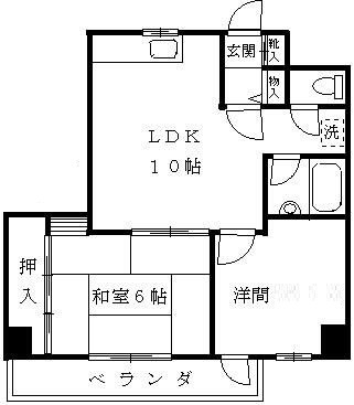 ライプワン目白の間取り|間取りです。