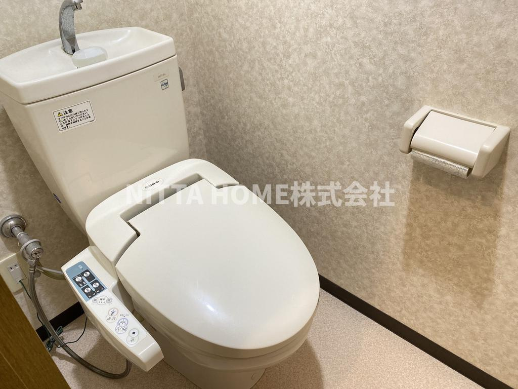 舞鶴市清道新町の賃貸マンションのトイレ|温水洗浄付きのトイレです☆彡
