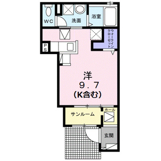 【間取り】 | ＴＮ　ＣａｓａⅡ