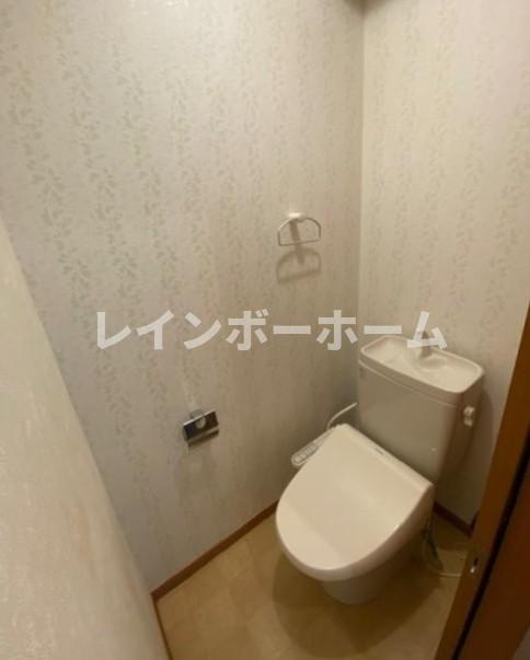 松戸市千駄堀のアパートのトイレ