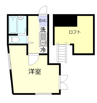 アジュール中野の間取り|間取りです。