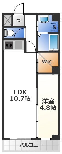 ピオニー久宝寺の間取り