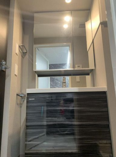 レクシード神楽坂の独立洗面台|※同間取り別室参考写真