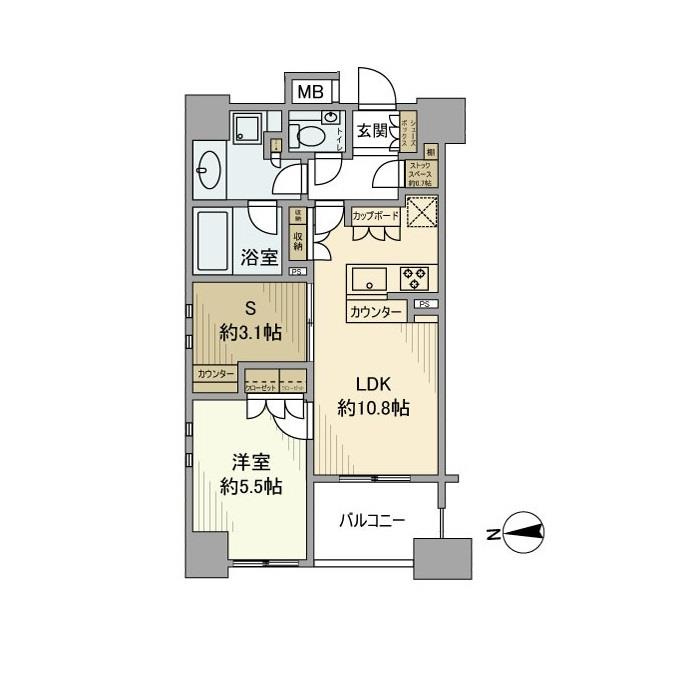 オーベル馬込ｉＬの間取り