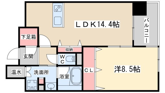 【間取り】 | グレンパーク梅田北