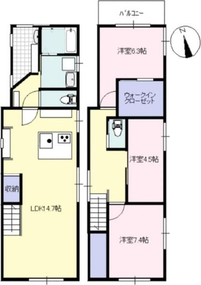 フルハウスの間取り