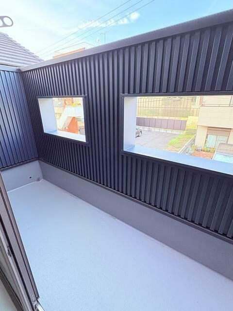 フルハウスのバルコニー