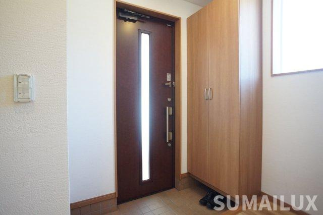 熊本市中央区世安３丁目の一戸建ての玄関