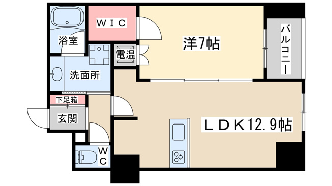 【間取り】 | グレンパーク梅田北
