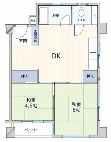 【間取り】 | グリーンヒル芦屋