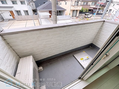 【バルコニー】 | フェリシア桜本町【名古屋市賃貸・ワンフロアー2戸】