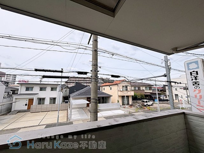 【バルコニー】 | フェリシア桜本町【名古屋市賃貸・ワンフロアー2戸】
