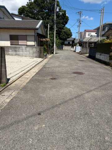網干区坂出T売土地の前面道路含む現地写真
