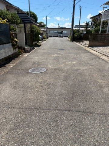 網干区坂出T売土地の前面道路含む現地写真
