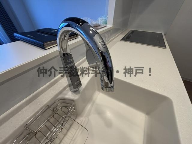 アルファスマート神戸狩口台　仲介手数料半額！のキッチン|浄水器付き