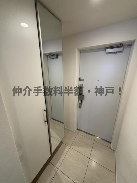 アルファスマート神戸狩口台　仲介手数料半額！の玄関|ゆったりとした玄関です