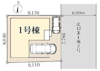 川口市本前川　新築分譲住宅　全１棟