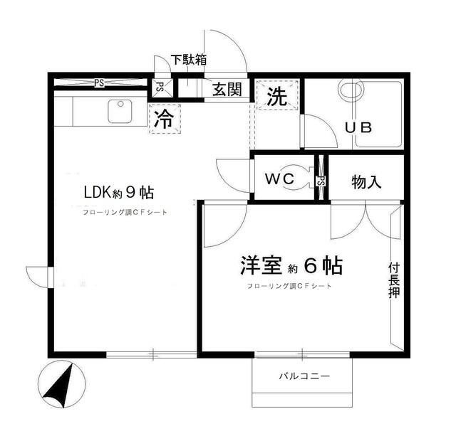 メリーベル蘇我の間取り