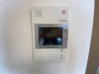 【セキュリティ】 | プレサンス鶴舞パーク＆ステーション | モニター付きインターフォンです。