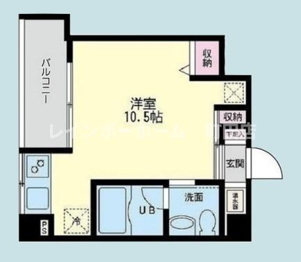ヴァリエ原町田※初期費用分割あと払いサービス利用可能物件の間取り