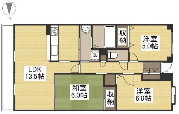 【間取り】 | グランコート野田