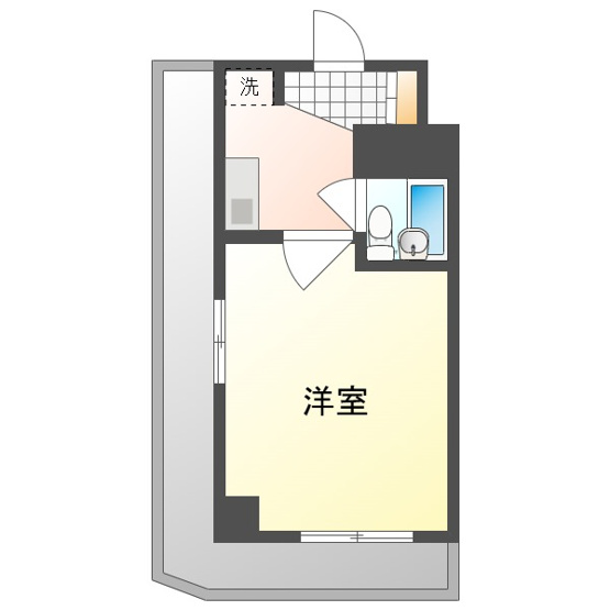 【間取り】 | チサンマンション中山下