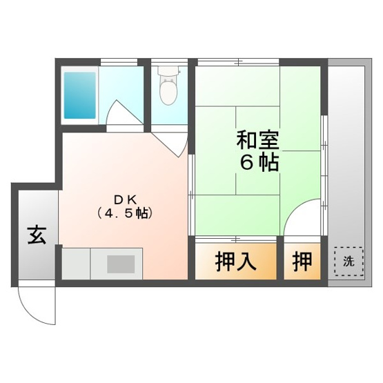 【間取り】 | 金光コーポ