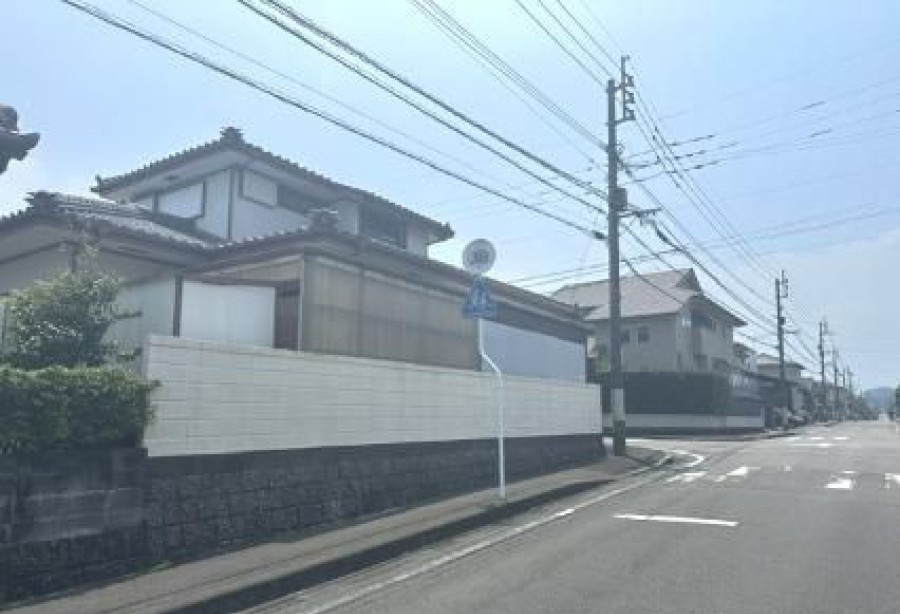 清武町加納甲の前面道路含む現地写真