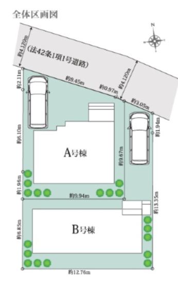 【区画図】 | 【仲介手数料２６０万円ＯＦＦ！】■喜多見小２分■ＺＥＨ（省エネ）水準住宅■ | 【諸費用２６０万円ＯＦＦです！】
決算特別キャンペーン！
家計応援サービスの限界に挑戦中！
■喜多見小２分
■３ＬＤＫ＋車庫
■ＺＥＨ（省エネ）水準住宅
■バス便利
