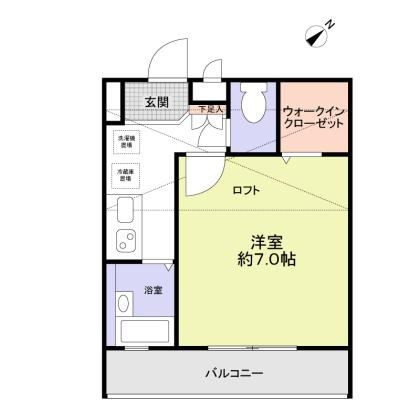 ソレアード松戸の間取り