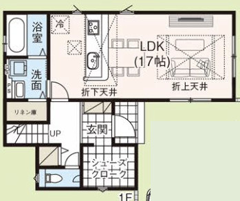 【仲介手数料無料】狭山市広瀬東１５期全１棟　狭山市の不動産なら西武ハウジングの間取り