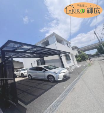 加古川市尾上町安田　中古戸建の駐車場