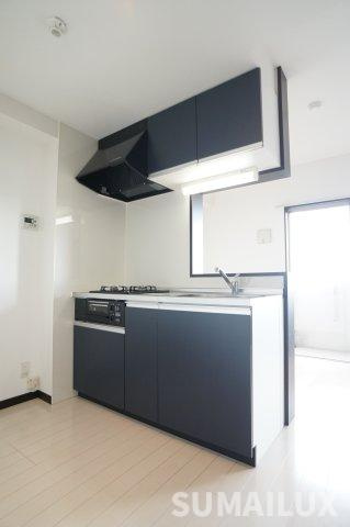 熊本市中央区琴平２丁目の賃貸マンションのキッチン