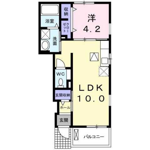 【間取り】 | ユア　エルバ・セーレ　Ⅱ