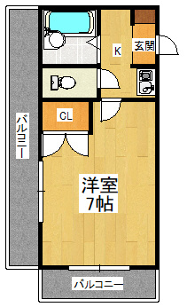 CBレジデンス行徳の間取り