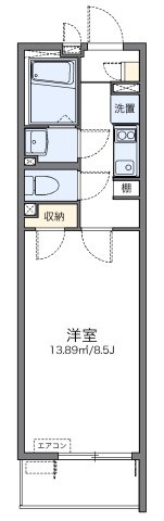 レオネクストホワイトパレスの間取り|代表的な間取のため実際の間取とは異なる場合があります