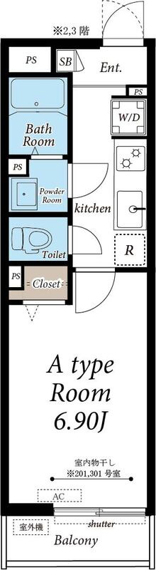 グレイス川越の間取り