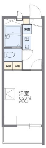レオパレスコヅチの間取り